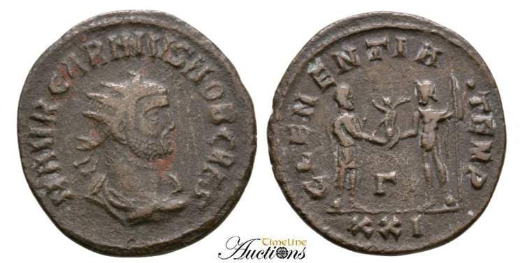 RIC 202, Γ Carinus AE Antoninianus