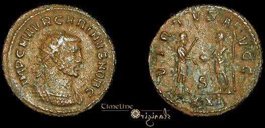 RIC 206, S Carinus Billon Antoninianus