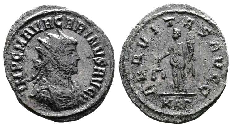 RIC 238 var, Γ Carinus, AE Antoninianus, AD 282-285