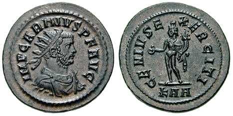 RIC 256v Carinus AE Antoninianus