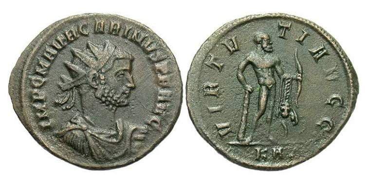 RIC 271 Carinus, Antoninianus, 20-23 mm, 3-3
