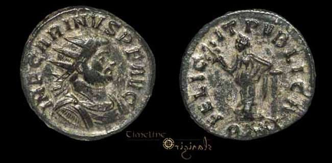 RIC 295, Q Carinus Billon Antoninianus