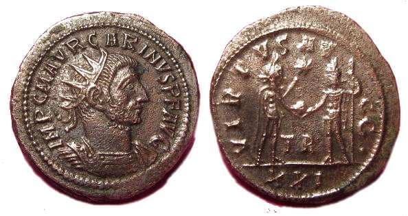 RIC 329 corr Carinus, AE Antoninianus