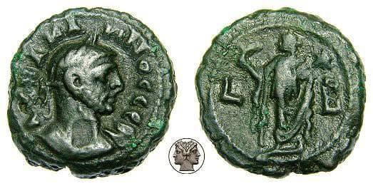 Milne 4701v Carinus AE Tetradrachm of Alexandria