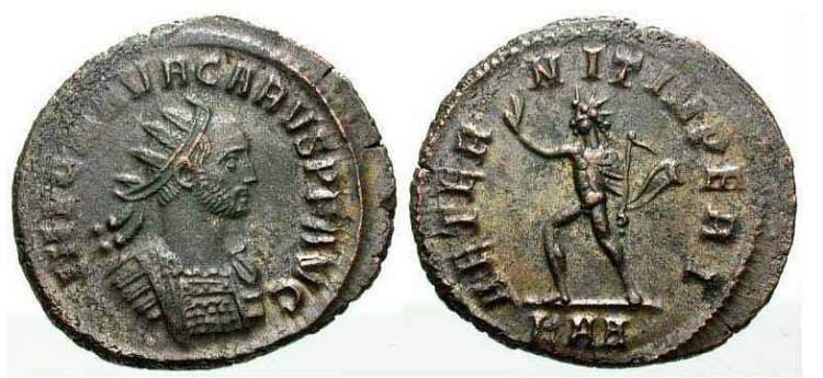 RIC 35 KAA Carus AE Antoninianus