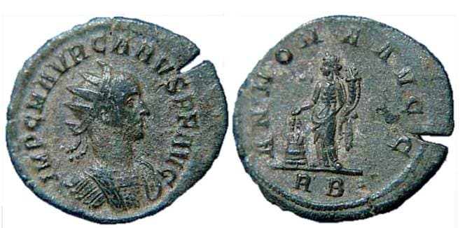 RIC 37 Carus AE Antoninianus
