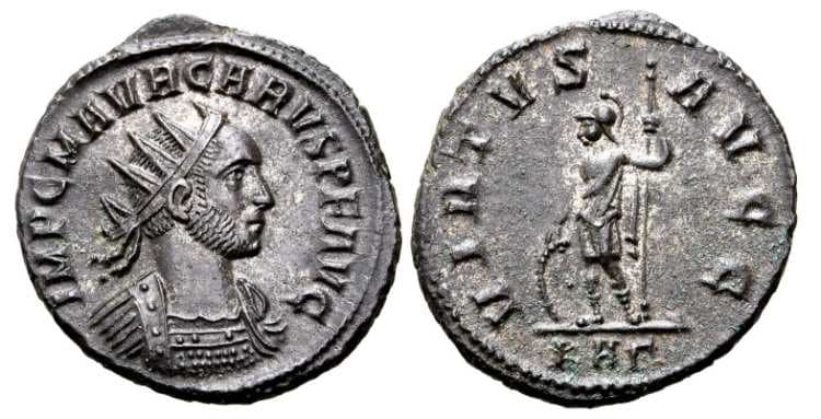 RIC 45 KAΓ Carus AD 282-283 AE Antoninianus, Rome
