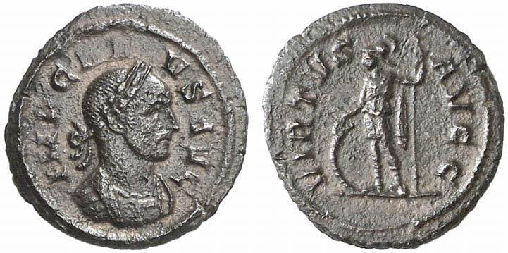 RIC 58 Carus, AE quinarius, Rome mint
