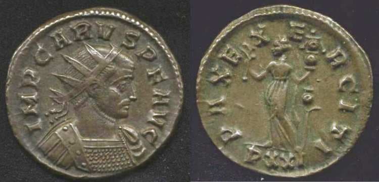 RIC 75, P Carus Antoninianus
