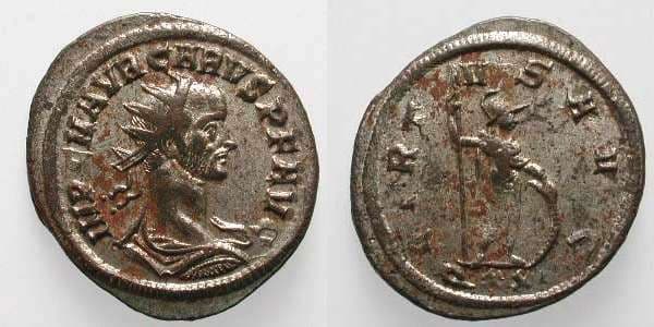 RIC 88 Carus Silvered Antoninianus