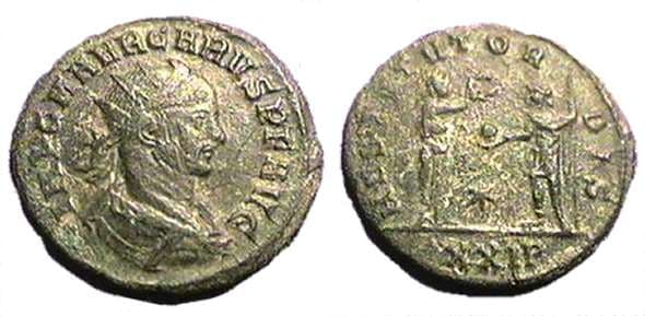 RIC 106 var Venera 4038 Carus Antoninianus