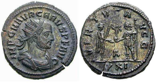 RIC 124, A Carus AE Antoninianus