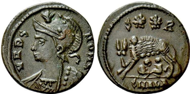 Alexandria RIC VIII 8 City Commemorative AE Follis