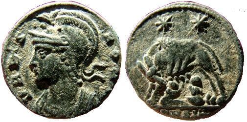 Constantinople RIC VII 62 Constantinople, City Commemorative AE16