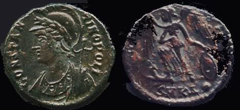 Cyzicus RIC VII 73 Constantinopolis Commemorative AE follis