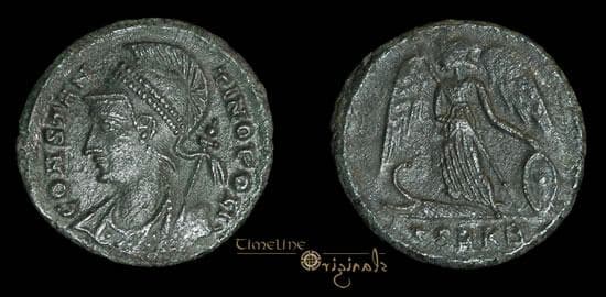 Cyzicus RIC VII 121 Constantinopolis Commemorative AE4