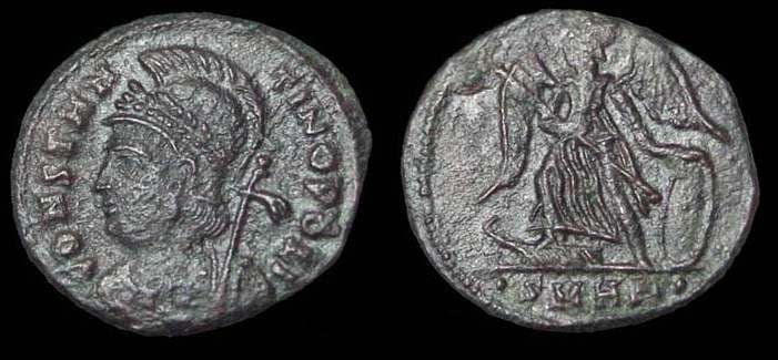 Heraclea RIC VII 125 City Commemorative AE3