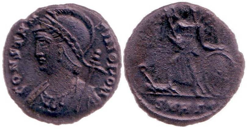 Heraclea RIC VII 144, G City Commemorative AE3, 330-333 AD