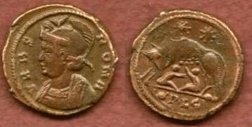 Lyons RIC VII 247 City Commemorative AE3
