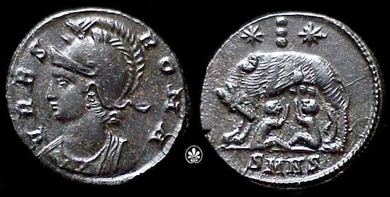 Nicomedia RIC VII 195 City Commemorative AE3