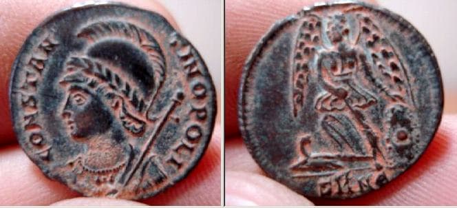 Nicomedia RIC VII 196,E City Commemorative AE Follis