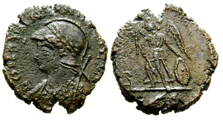 Rome RIC VIII 40 City Commemorative, AE4, Rome mint, 337-340 AD