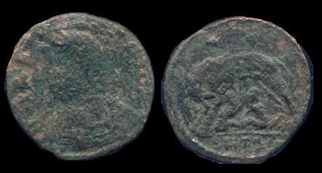 Thessalonica RIC VII 229 City Commemorative, small module, AE15