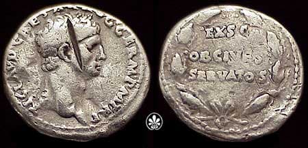 RIC 16 Sear 1844 Claudius Denarius