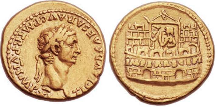 RIC 36 Claudius AV aureus 20mm, 7
