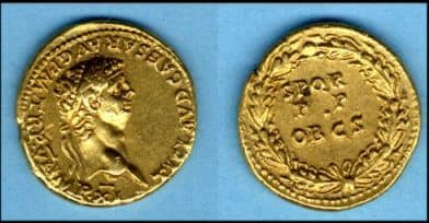 RIC 40 Claudius AV Aureus
