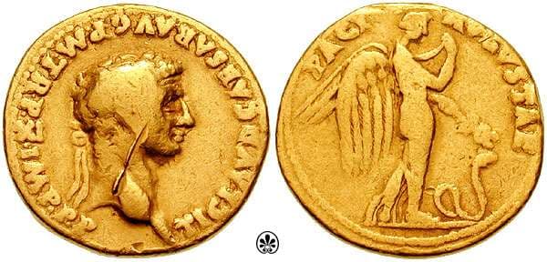 RIC 51 Claudius AV Aureus