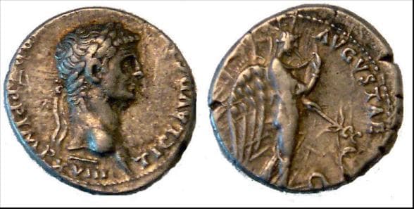 RIC 58 Claudius Denarius