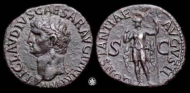 RIC 95 Sear 1857 Claudius AE As