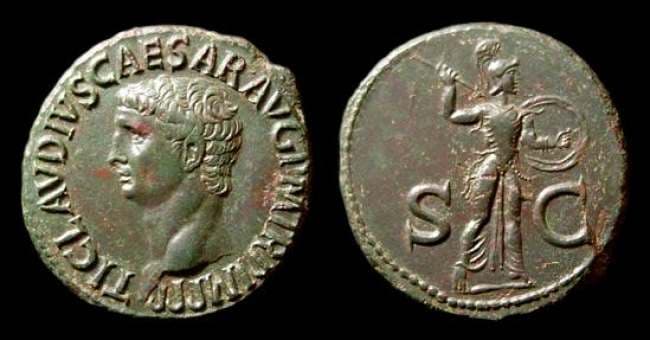 RIC 116 Claudius AE As