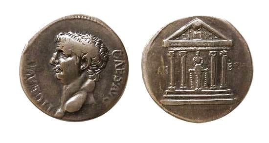 RIC 118 Sear 1839 Claudius AR Cistophoric Tetradrachm