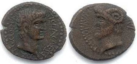 Cassandrea RPC S-1515A Claudius, AE21 of Cassandrea, Macedonia