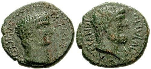 Cassandrea RPC 1516 Claudius AE20 of Cassandrea, Macedon