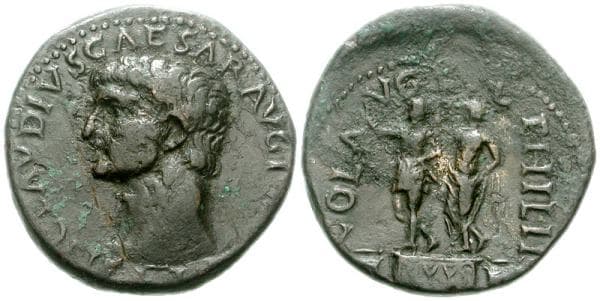 Philippi RPC 1653 Claudius AE27 of Macedonia, Philippi
