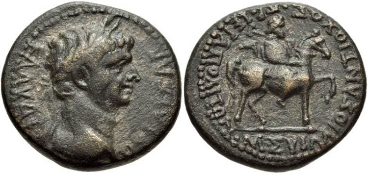 Hierapolis RPC 2970 Claudius, AE20 of Hierapolis, Phrygia