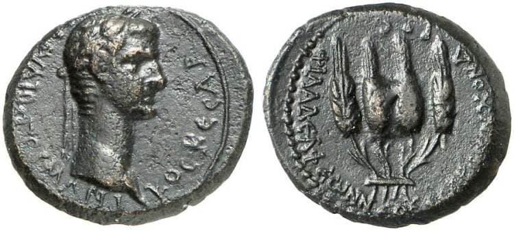 Philadelphia RPC 3039 var(2) Claudius, AE of Philadelphia-Neokaisareia, Lydia