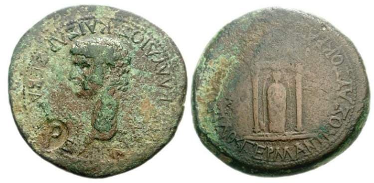 Lycia RPC 3342 Claudius, AE30, Lycian League