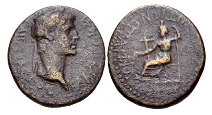 Pessinus RPC 3556 Claudius, AE22 of Pessinus, Galatia