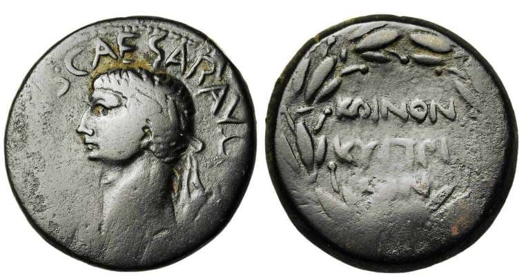 Cyprus RPC 3929 Claudius, AE26, (7
