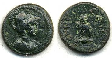 Synnada SGI 5118 Claudius AE15, Synnada, Phrygia