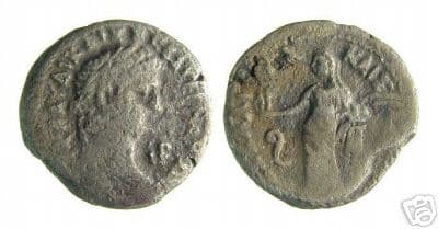 Milne 65 Claudius and Messalina Billon Tetradrachm of Alexandria