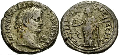 Milne 79 Claudius Billon Tetradrachm of Alexandria