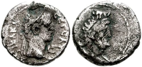 Milne 87a Sear 1871 Claudius Billon Drachm of Alexandria