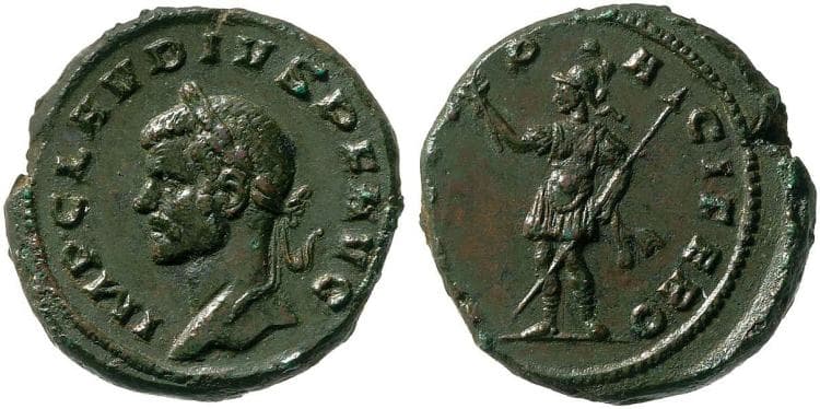 Cohen 167 Claudius II, AE sestertius, 25 mm, 12