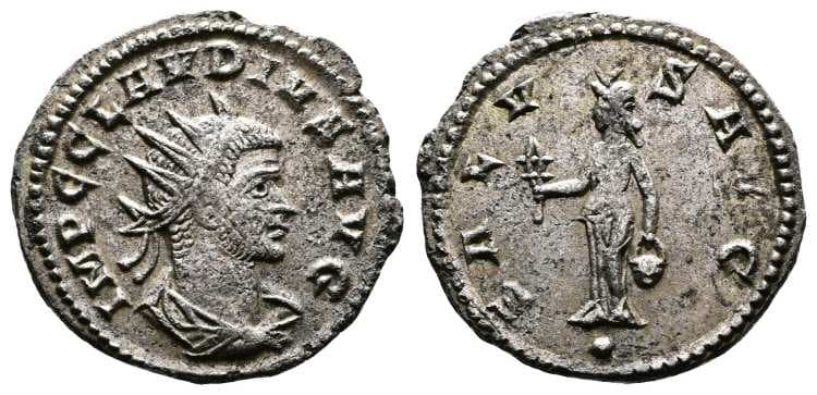 Huvelin 33 Claudius II, Billon antoninianus