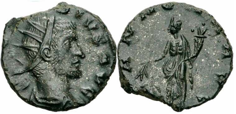 RIC 19 var, RDC Claudius II antoninianus